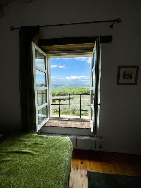 Blick aus dem Fenster