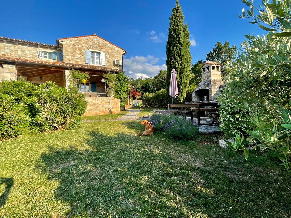 Garten der Villa Maslina